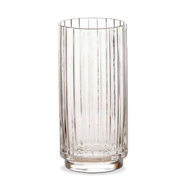 Fluted Tumbler - Clear