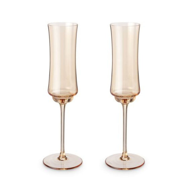 Tulip Champagne Flutes - 2 Pc Set